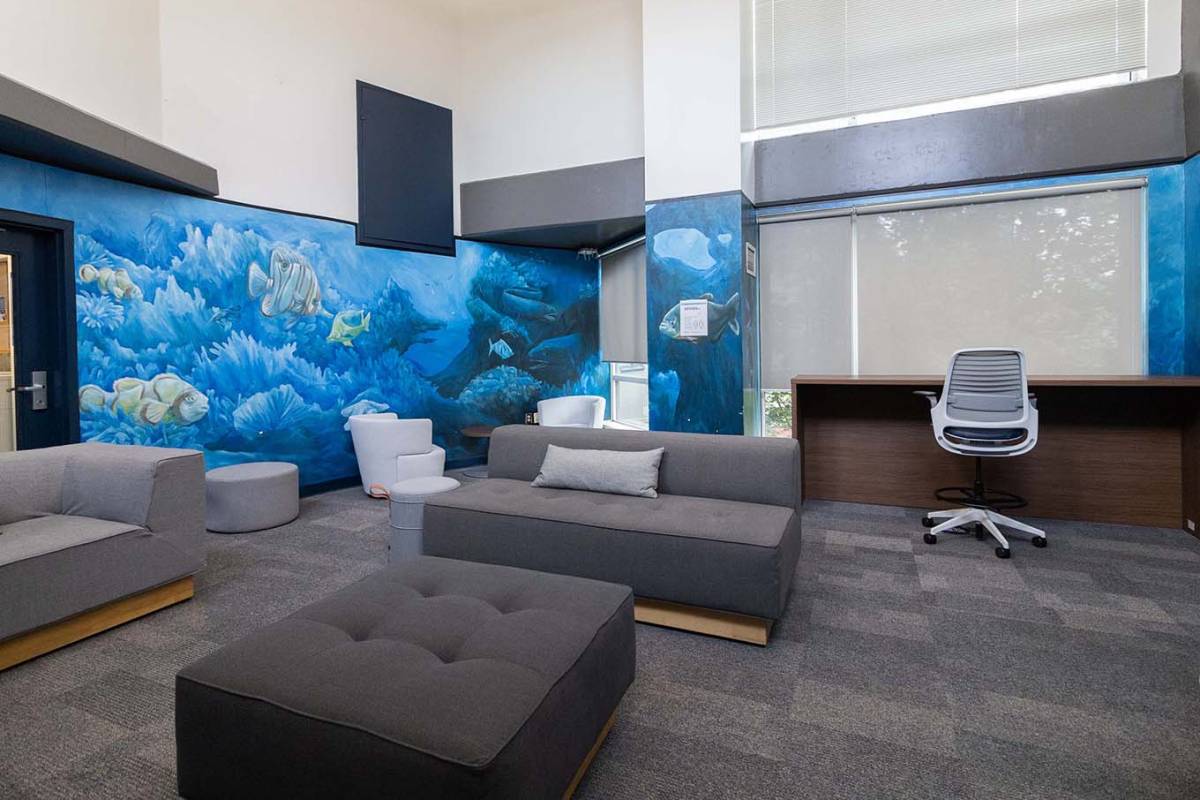 Innis College common area.