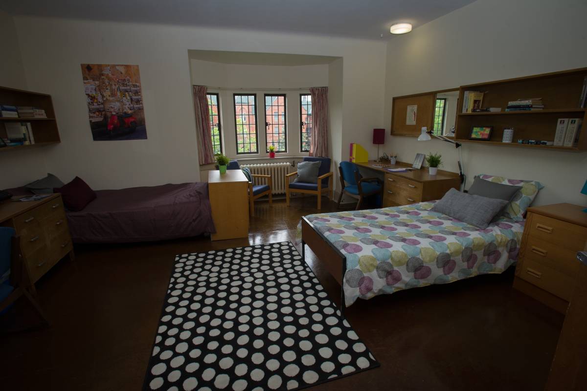 Trinity College bedroom